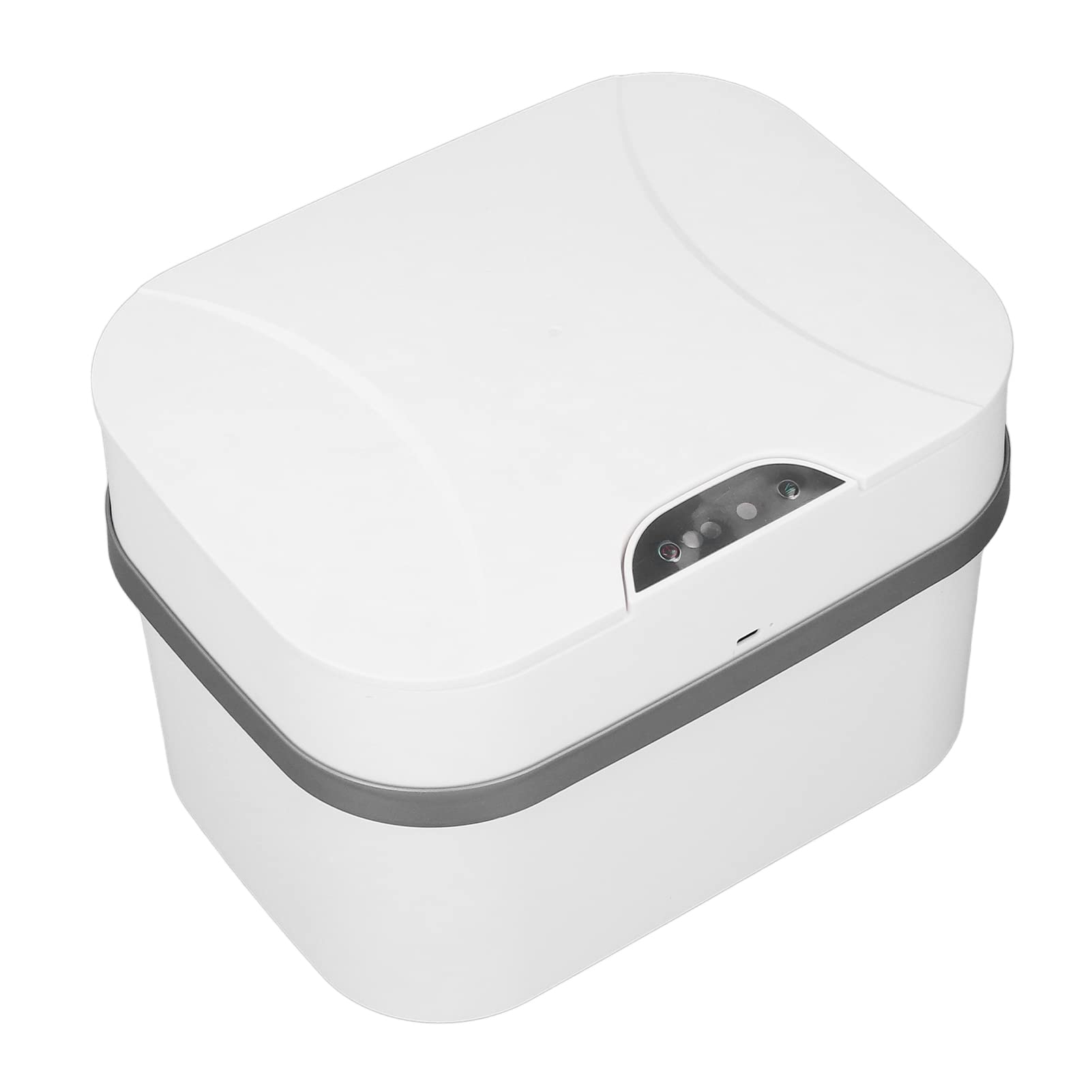 Automatic Trash Can with Odor Control - Waterproof Smart Sensor Garbage Bin for Kitchen, Office & Home - Hands-Free, Quiet Close Design for Convenient Waste Disposal (Perfect for Desktops, Countertops & Small Spaces)