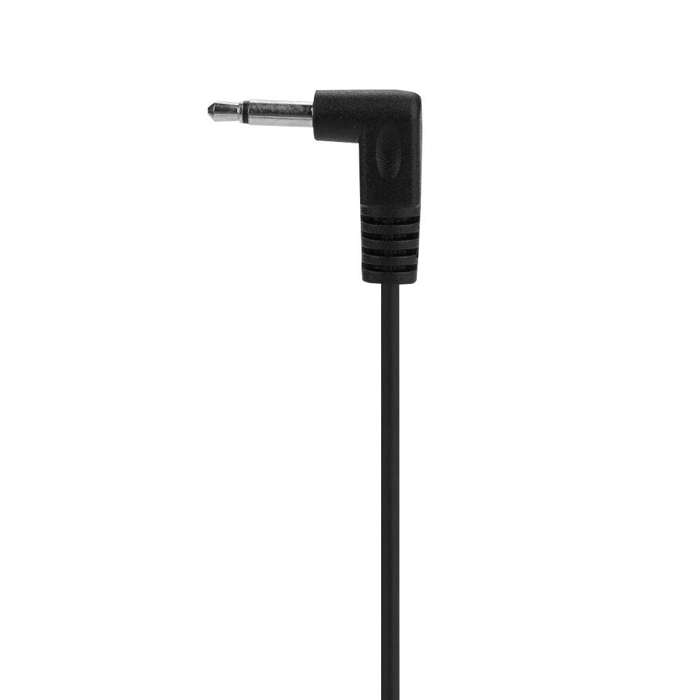 3.5mm M Head Convert Acoustic Tube Earpiece Ear Hook - Clear Coil Tube Earbud for Walkie Talkie & Two Way Radio Headsets - Ideal for Patrolmen, Security Guards, Hotel Staff & Event Ceremonies (Discreet Communication Solution)