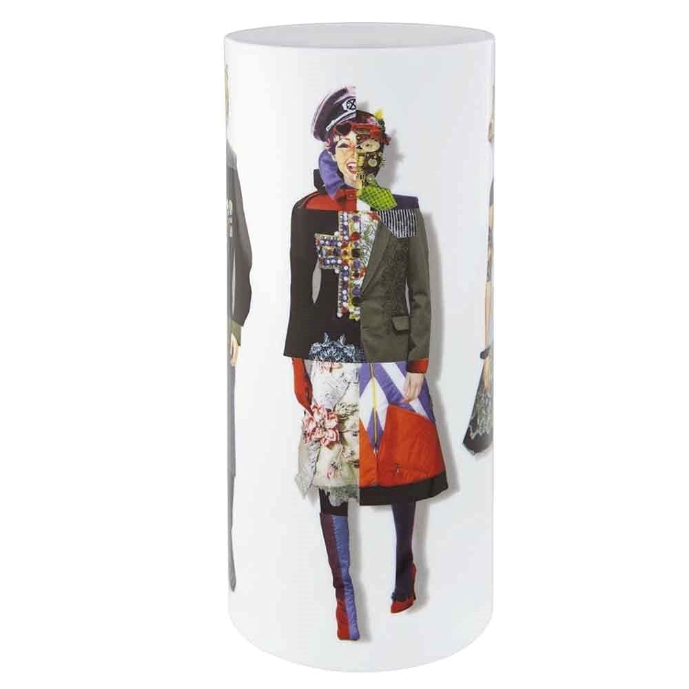 Vista Alegre Christian Lacroix Love Who You Want Vase - Elegant Handcrafted Porcelain Flower Vase for Home Decor, Wedding Centerpiece & Luxury Gift