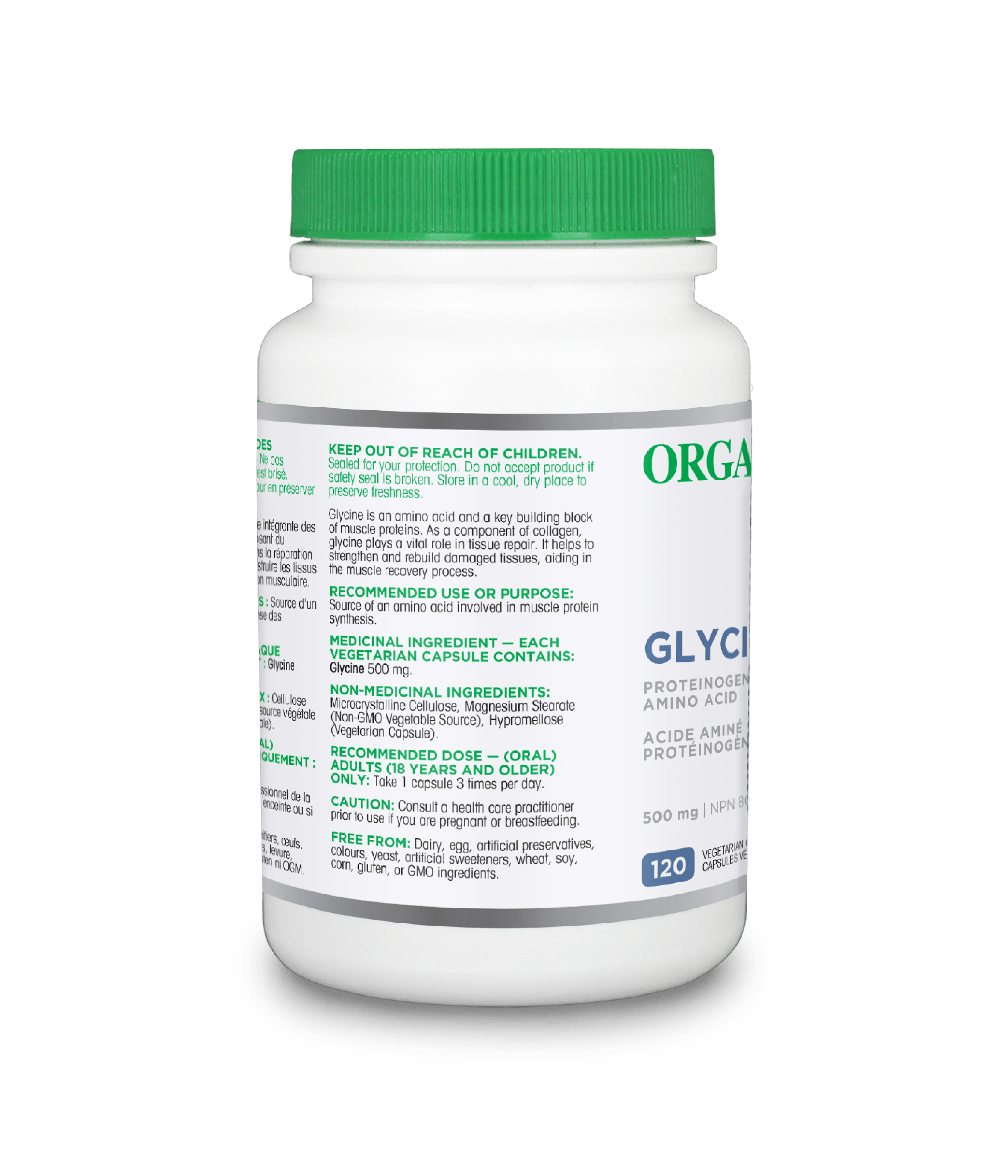 Glycine Powder - Pure Amino Acid Supplement for Muscle Recovery & Brain Health | Pre-Workout, Post-Workout & Daily Wellness Boost