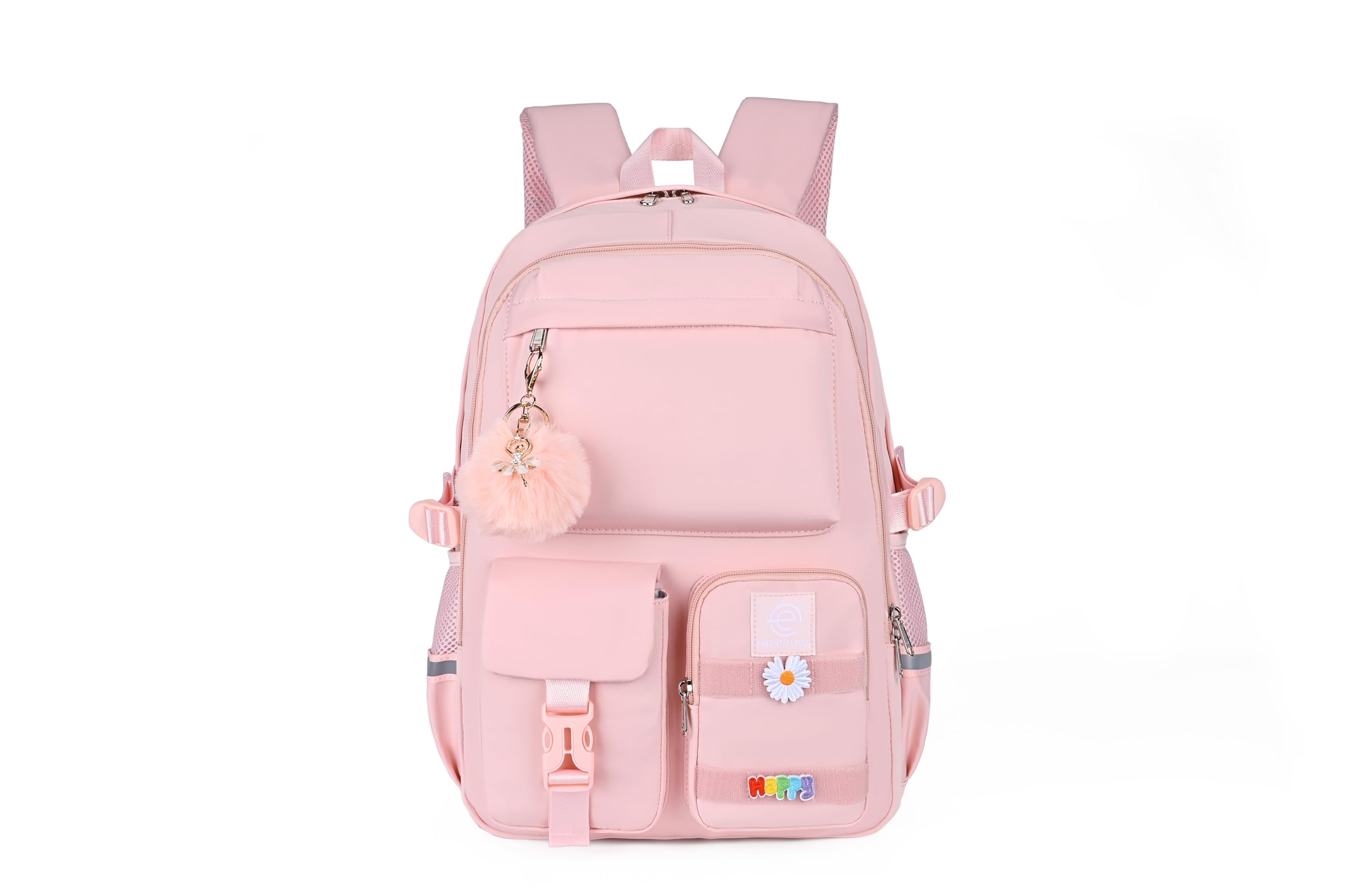 Pink Girls Backpack for School, Laptop, Books & Travel - Lightweight Daypack for Students, Outdoor Activities & Daily Use