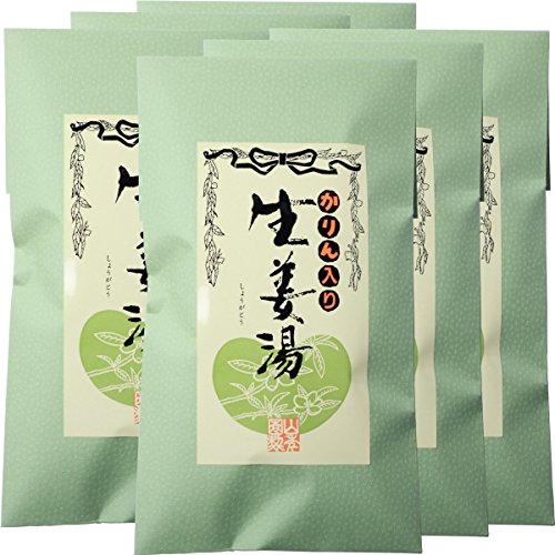 Premium Japanese Quince Ginger Tea - Yamaneen Traditional Herbal Blend (300g x 6 Pack) - Immune Support & Cold Relief - Perfect for Winter Wellness & Relaxation