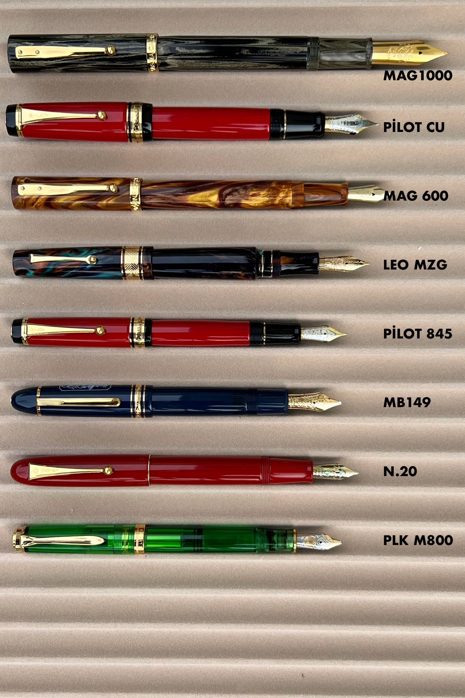 Magna Carta Mag 600 Fountain Pen with True Flex 18K Gold Nib - Premium Calligraphy Pen for Writing, Drawing & Signature - Perfect for Artists, Collectors & Office Use