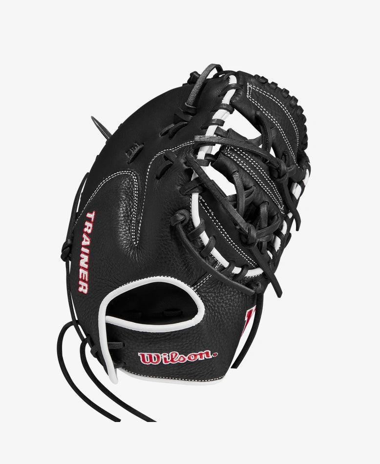 Wilson WBW10091011 11-Inch First Base Baseball Training Mitt - Perfect for Youth & Adult Fielding Practice, Softball & Baseball Games