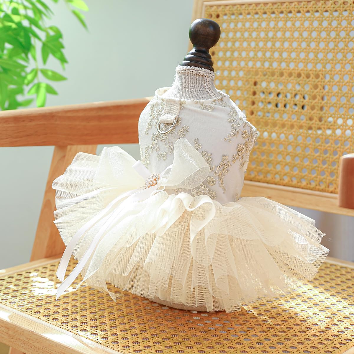 Adorable Pet Tutu Dress for Small & Medium Dogs & Cats - Cute Gauze Puppy Party Outfit for Small Girl Dogs (Tutu Dress, Medium) | Perfect for Birthday Parties, Photo Shoots & Special Occasions