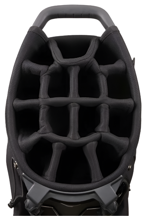 Mizuno BR DX 2021 14-Way Golf Stand Bag - Lightweight & Durable Golf Club Organizer for Men | Perfect for Course Play & Driving Range Practice