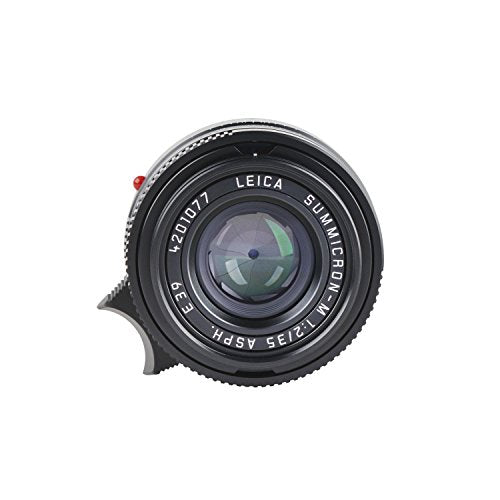 Leica M 35mm f/2 Summicron Aspherical Lens - Black | Premium Prime Lens for Leica M Cameras | Perfect for Street Photography, Portraits & Travel