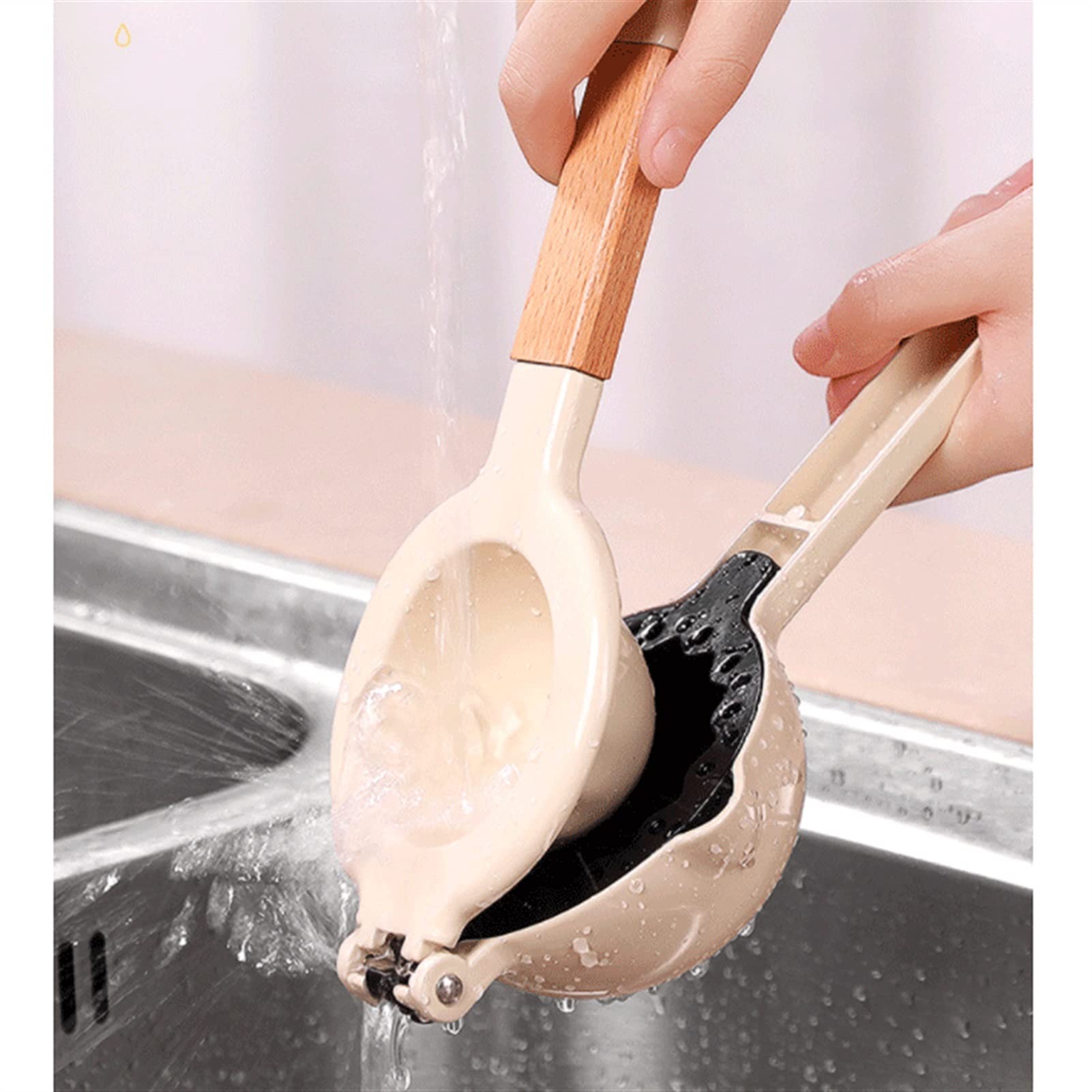 Premium Aluminum Alloy Manual Citrus Juicer - Hand Press Lemon, Orange, Lime Squeezer with Portable Design - Perfect for Fresh Juice, Cocktails & Healthy Cooking