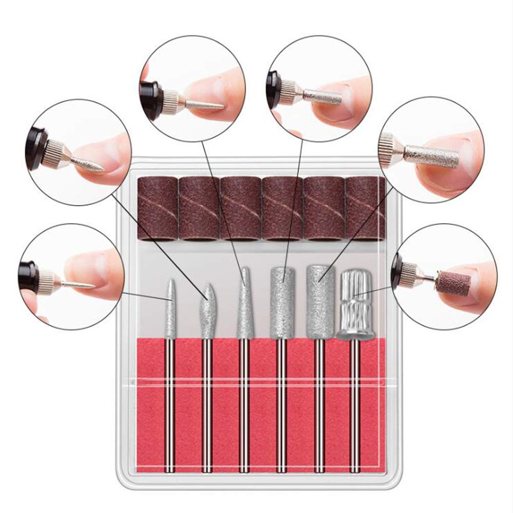 Professional Electric Nail Drill Kit - Portable Manicure & Pedicure Set with Nail File, Gel Polish Remover & Buffing Tools | Perfect for Home Salon, Nail Art DIY & Professional Nail Technicians