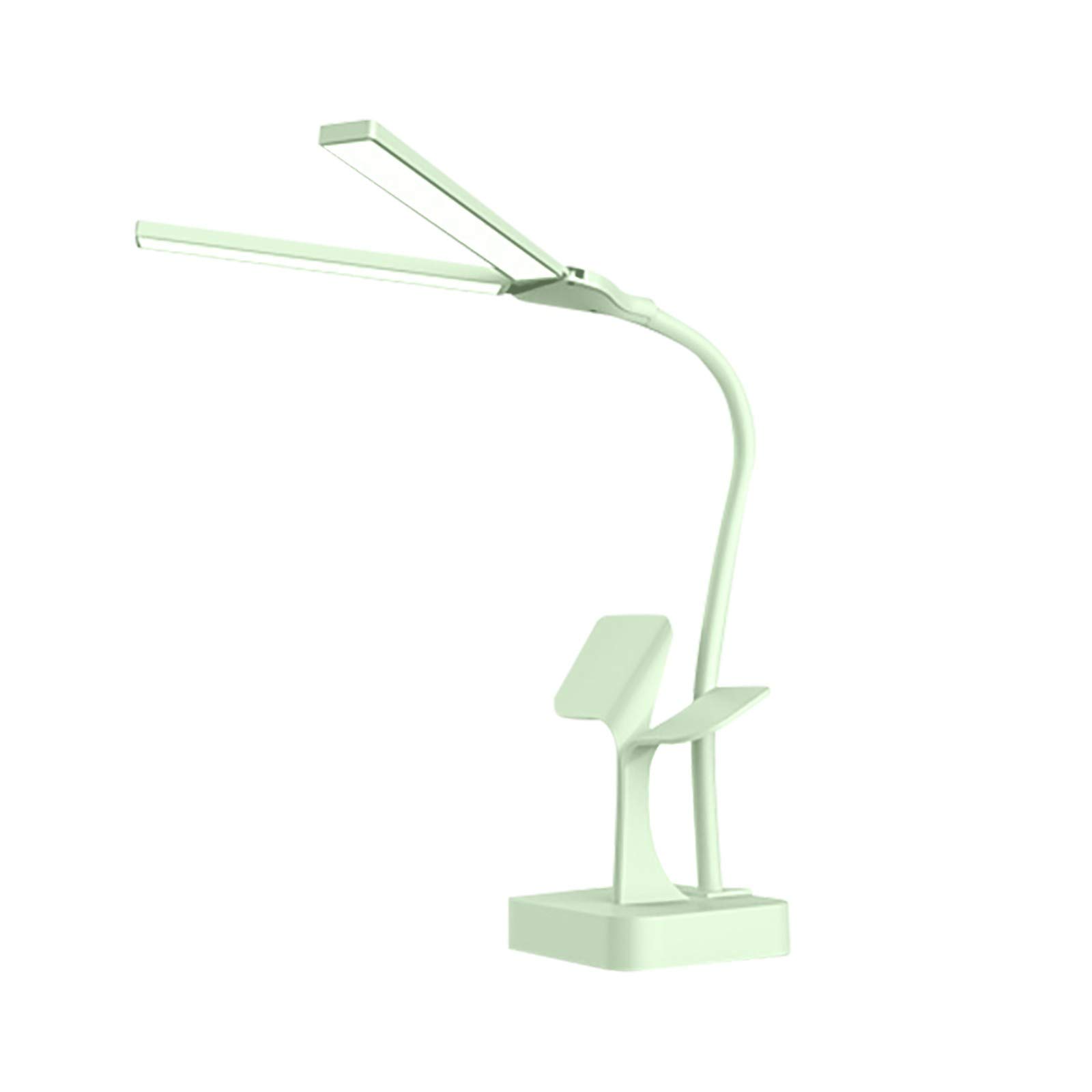 Creative LED Folding Bedside Table Lamp - Eye Protection Study Light for Students, Green - Perfect for Dorm Rooms, Nightstands & Home Office Desks
