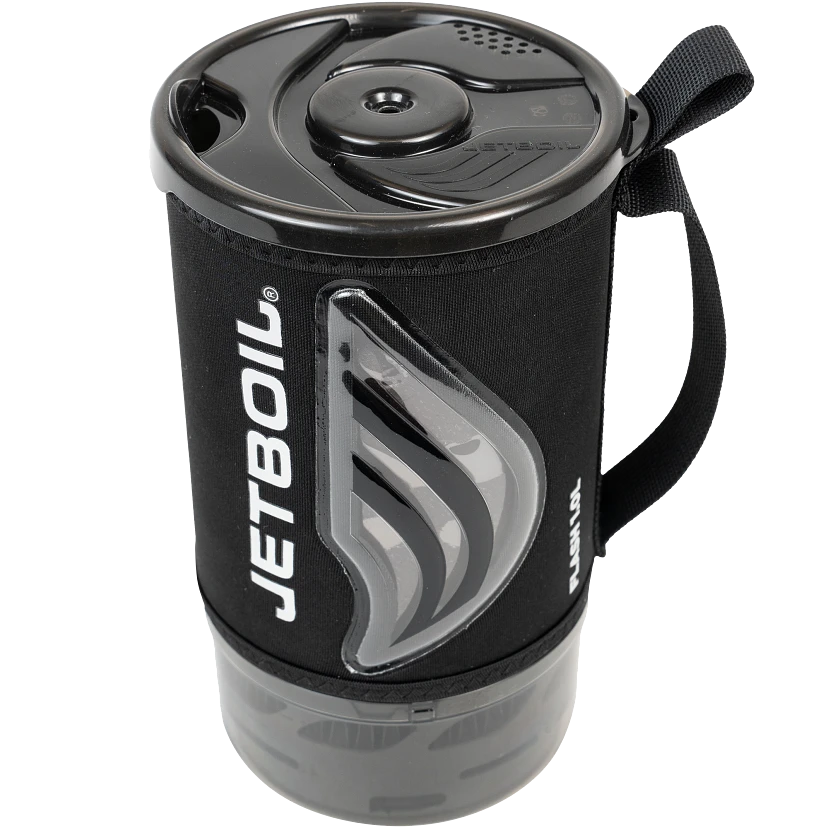 Jetboil Flash 1.0L Carbon Camping Stove - Ultra Lightweight Backpacking Cook System for Hiking, Mountaineering & Outdoor Adventures