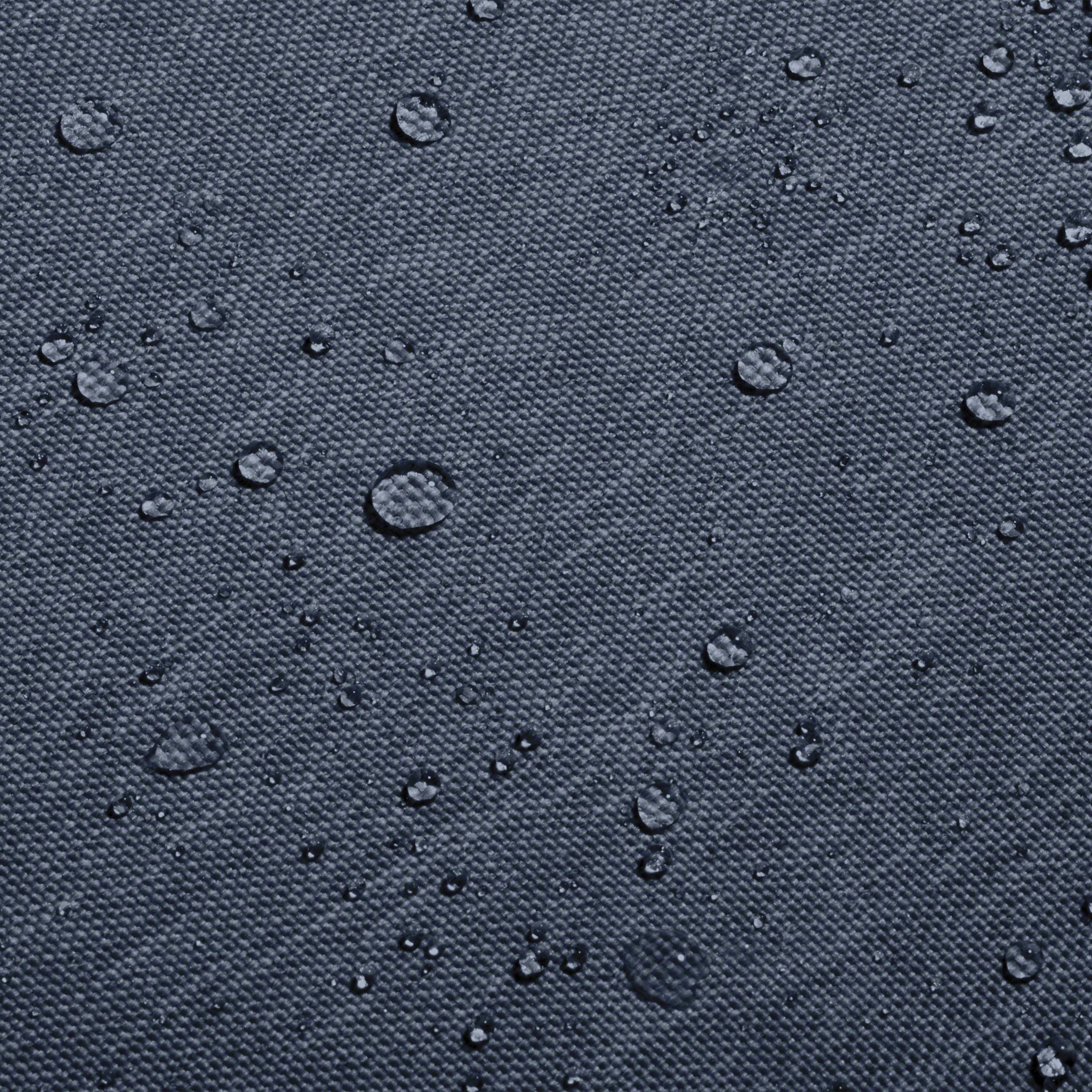 Montlake FadeSafe Water-Resistant 21x21 Patio Cushion Cover - Heather Indigo for Outdoor Dining