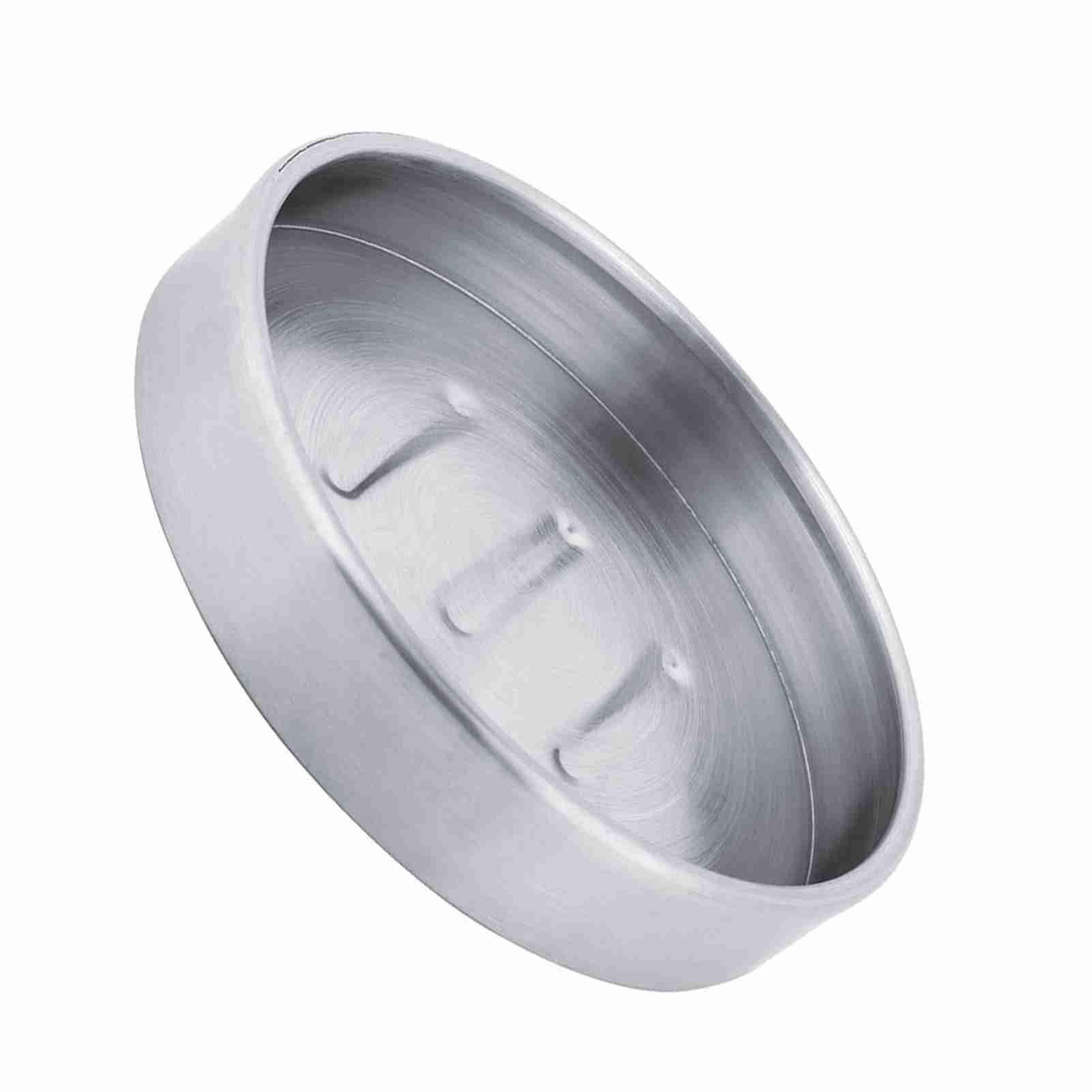 Stainless Steel Soap Dish Holder - Round Rustproof Soap Tray for Bathroom, Kitchen & Hotel - Perfect for Bar Soaps, Sponge Storage & Toilet Organization (Durable & Stylish)