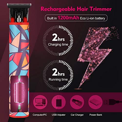 Electric Bikini Trimmer for Women - Rechargeable Pubic Hair Shaver & Razor - Perfect for Sensitive Skin, Travel & At-Home Grooming