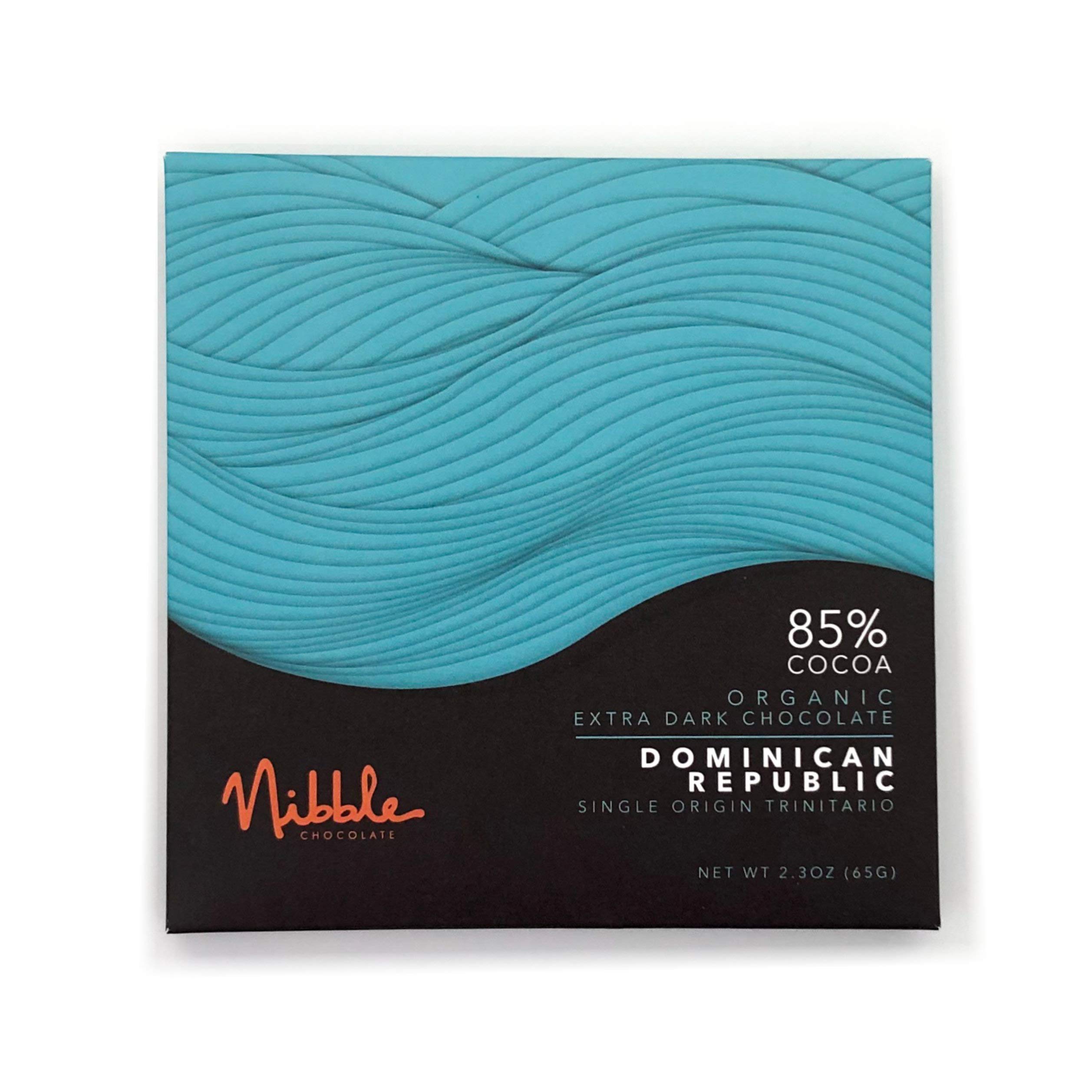 Organic Dominican Republic 85% Dark Chocolate Bars - 3 Pack | Gluten-Free, Soy-Free, Non-GMO | Perfect for Baking, Gifts & Healthy Snacking