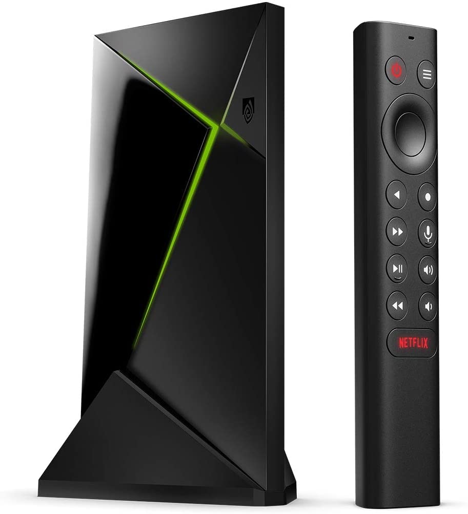 NVIDIA Shield TV Pro 4K HDR Android TV Streaming Media Player with Dolby Vision - Black | High Performance Streaming Device for Netflix, Disney+, Gaming & Smart Home Control
