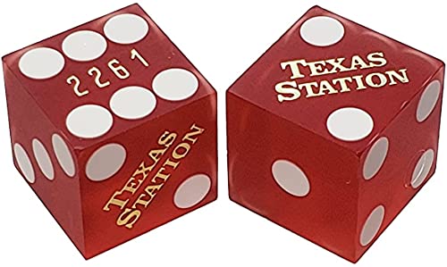 Texas Station (Red Frosted) W/Bold Lettering