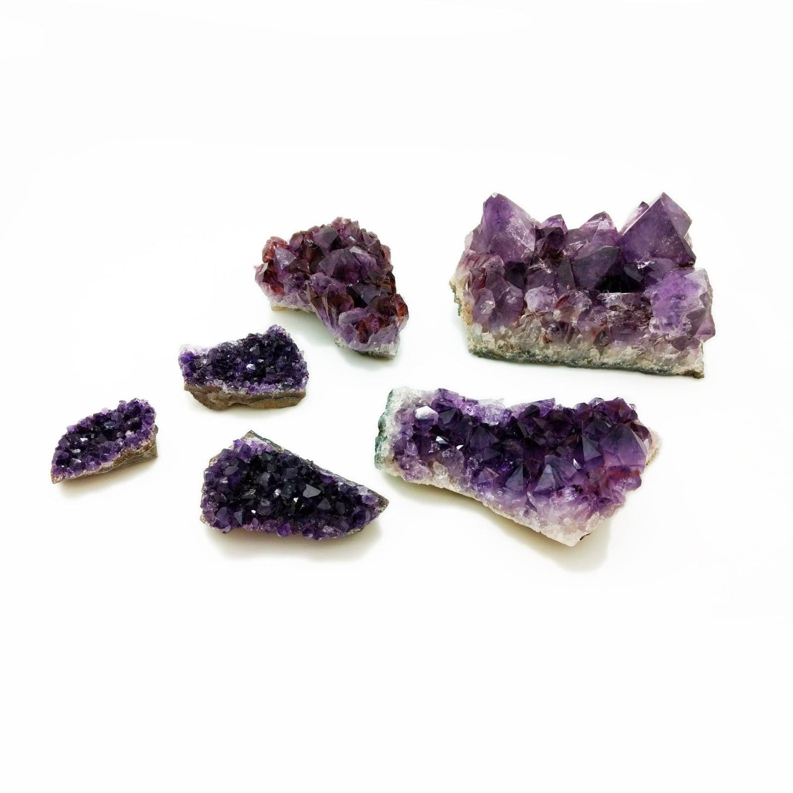 Natural Amethyst Crystal Cluster with Multiple Points - Healing Stone for Meditation, Home Decor & Spiritual Gifts
