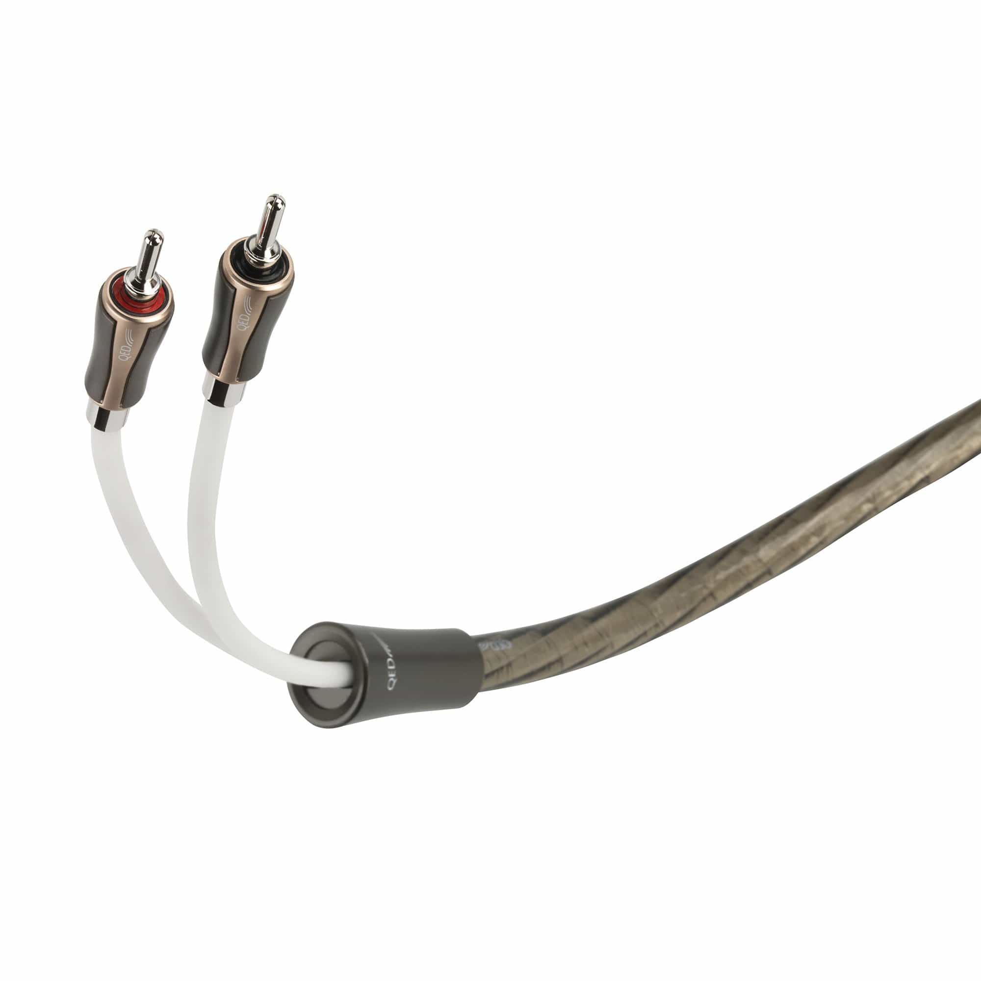 Premium QED Supremus Speaker Cable - Banana Plug Pair for High-End Audio Systems | Perfect for Home Theater & Hi-Fi Setups