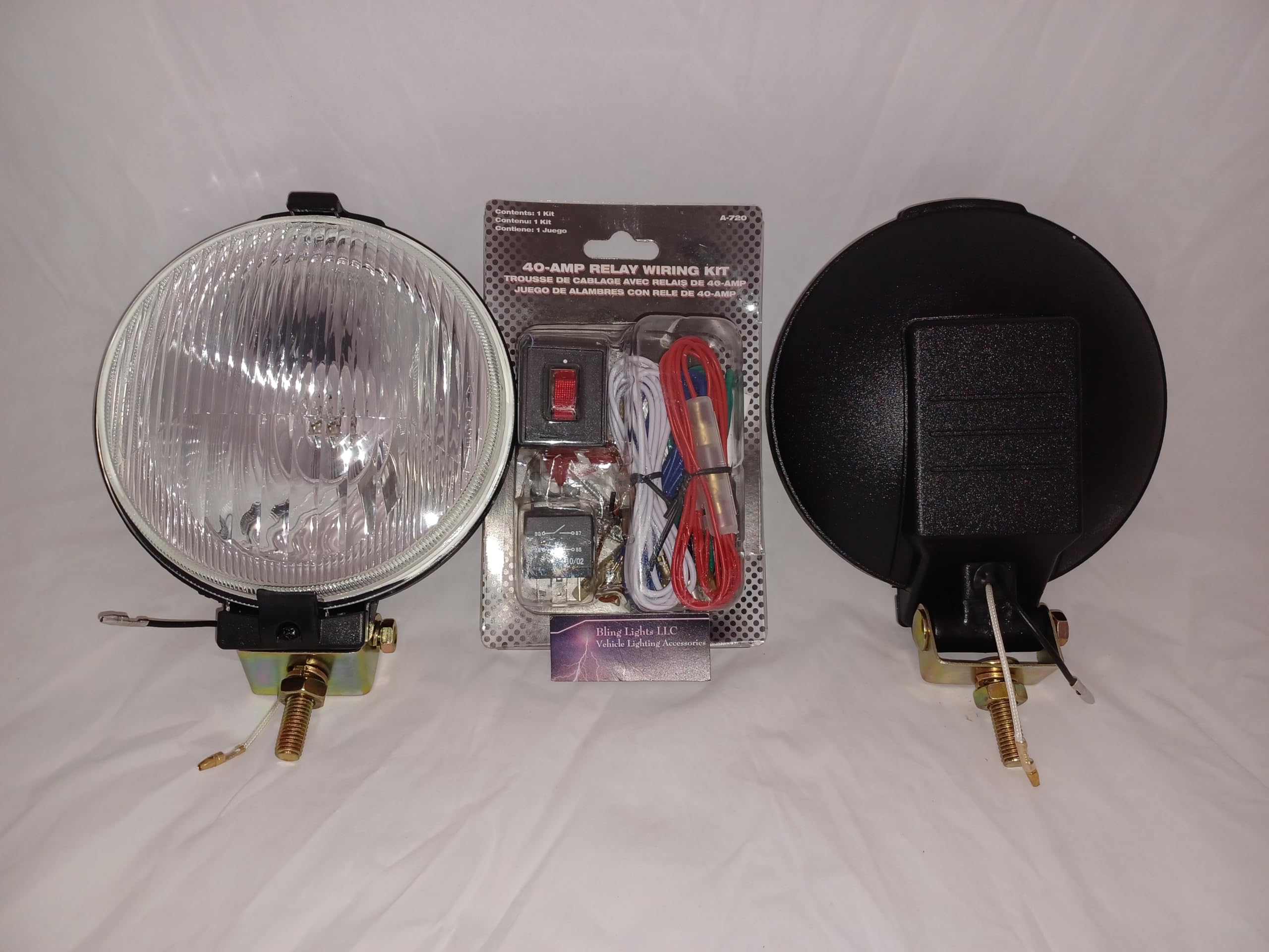 Ford Mustang Eleanor Shelby GT-500 Fastback LED Grill Fog & Driving Lights Kit - High Performance Off-Road & Night Driving Accessories
