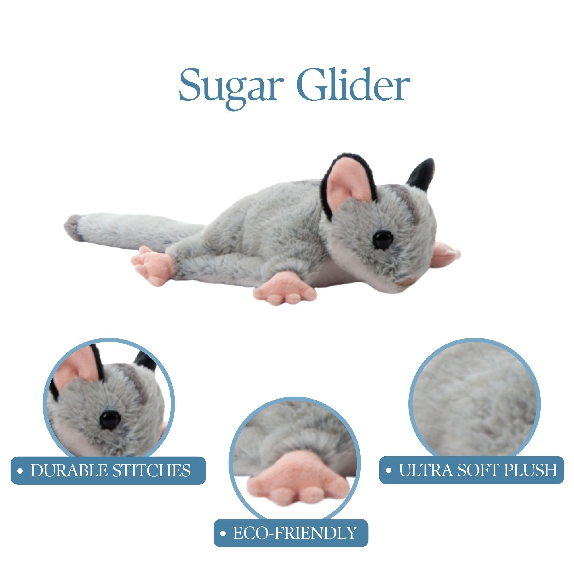 Cute Sugar Glider Stuffed Animal Plush Toy - 9