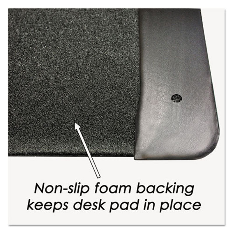 Premium Executive Desk Pad with Microban Protection - Non-Slip Leather Office Desk Blotter for Writing & Organization (15.7