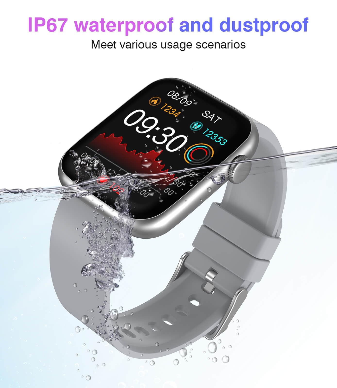 2024 Smart Watch for Men & Women - Bluetooth Call, 1.9