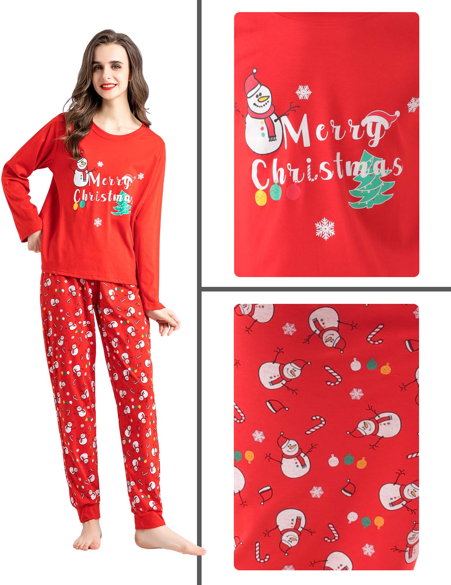 Family Matching Pajama Sets - Cute Polar Bear Sleepwear for Christmas & Family Night