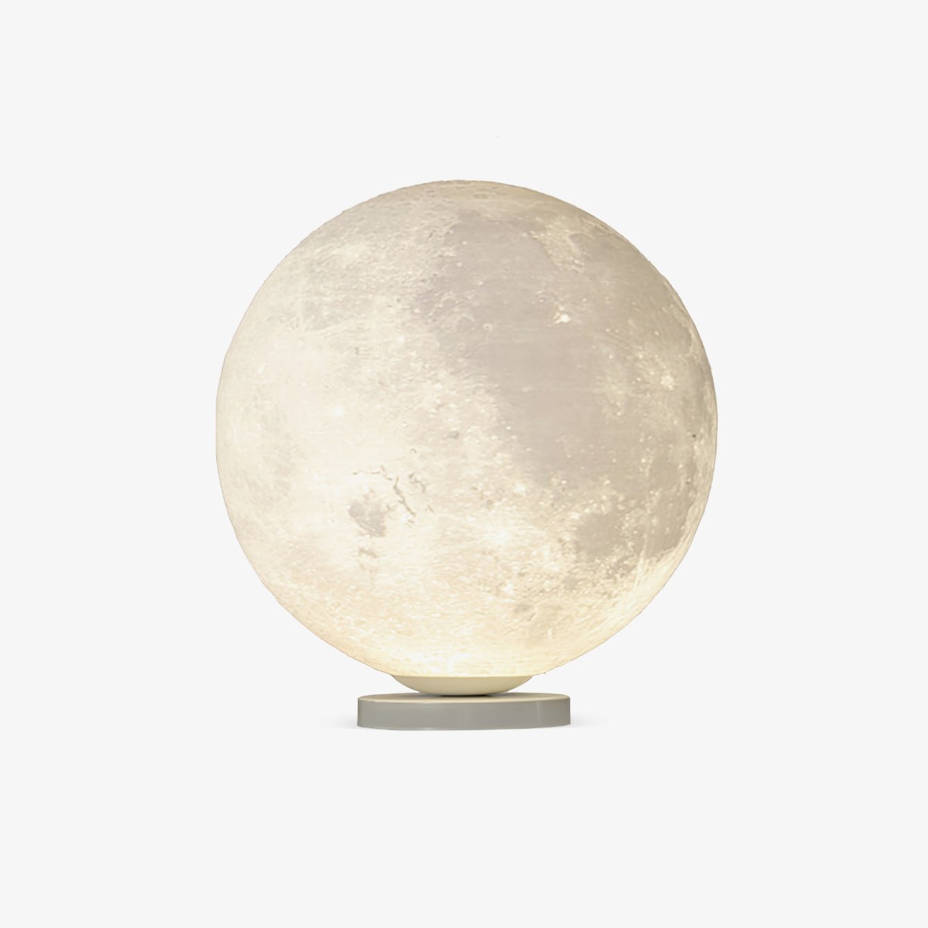 Moon Table Lamp - Modern LED Night Light for Bedroom, Nursery & Office - Soft Glow for Relaxation & Sleep