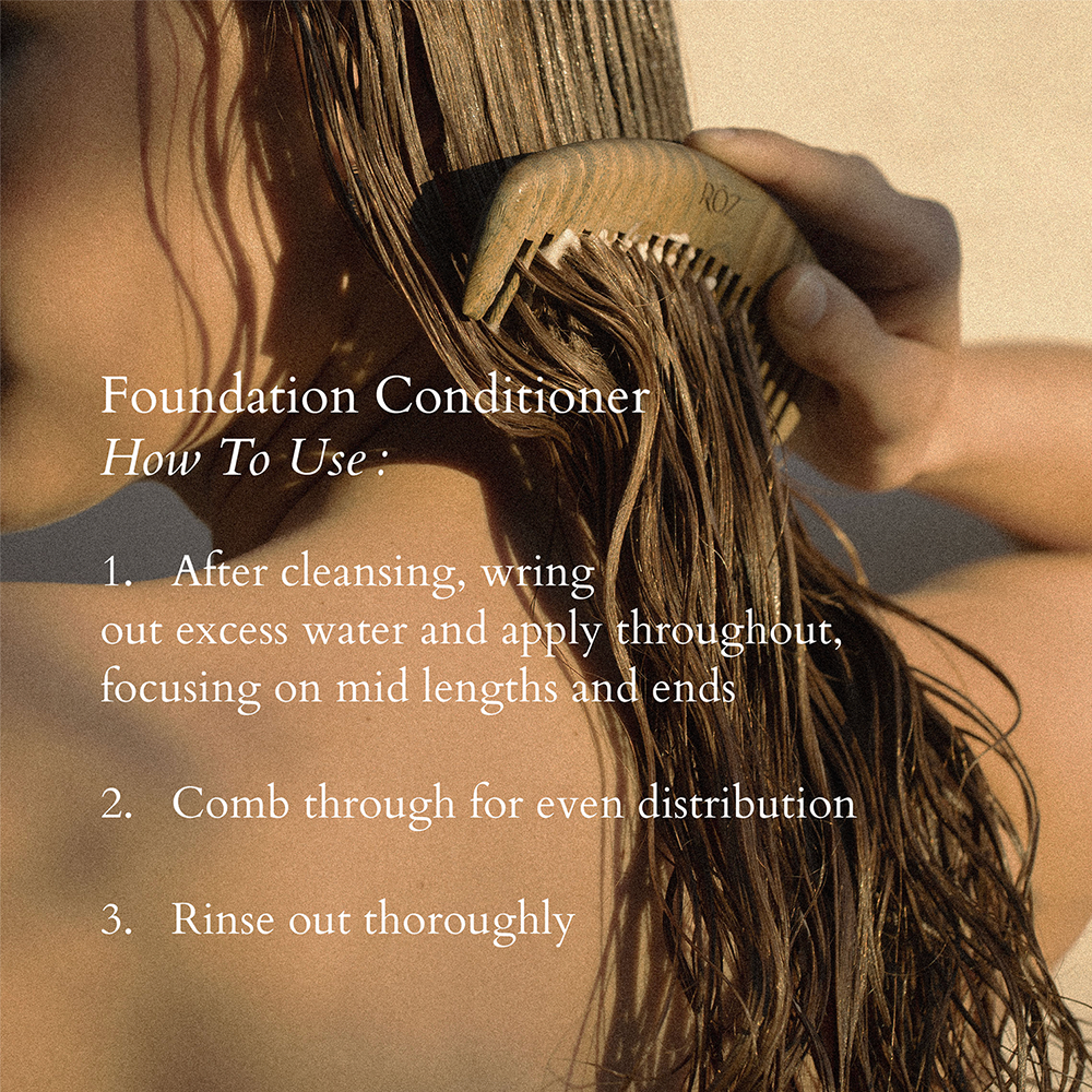 Best Foundation Conditioner for Hair Repair & Hydration | Natural Ingredients for Dry, Damaged Hair | Perfect for Daily Use & Salon Treatments