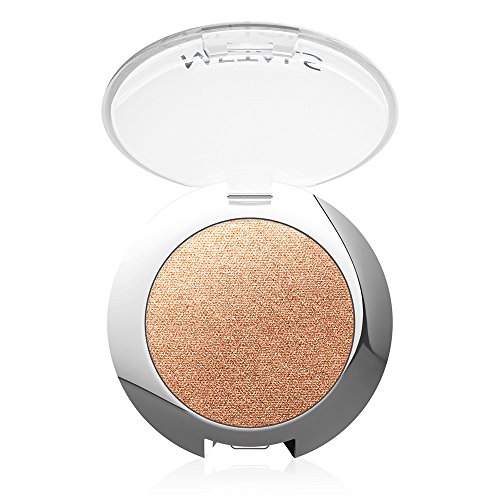 Golden Rose Metallic Eyeshadow Powder 02 Cinnamon - Long Lasting Pigmented Makeup for Day & Night Looks - Perfect for Parties, Date Nights & Special Occasions