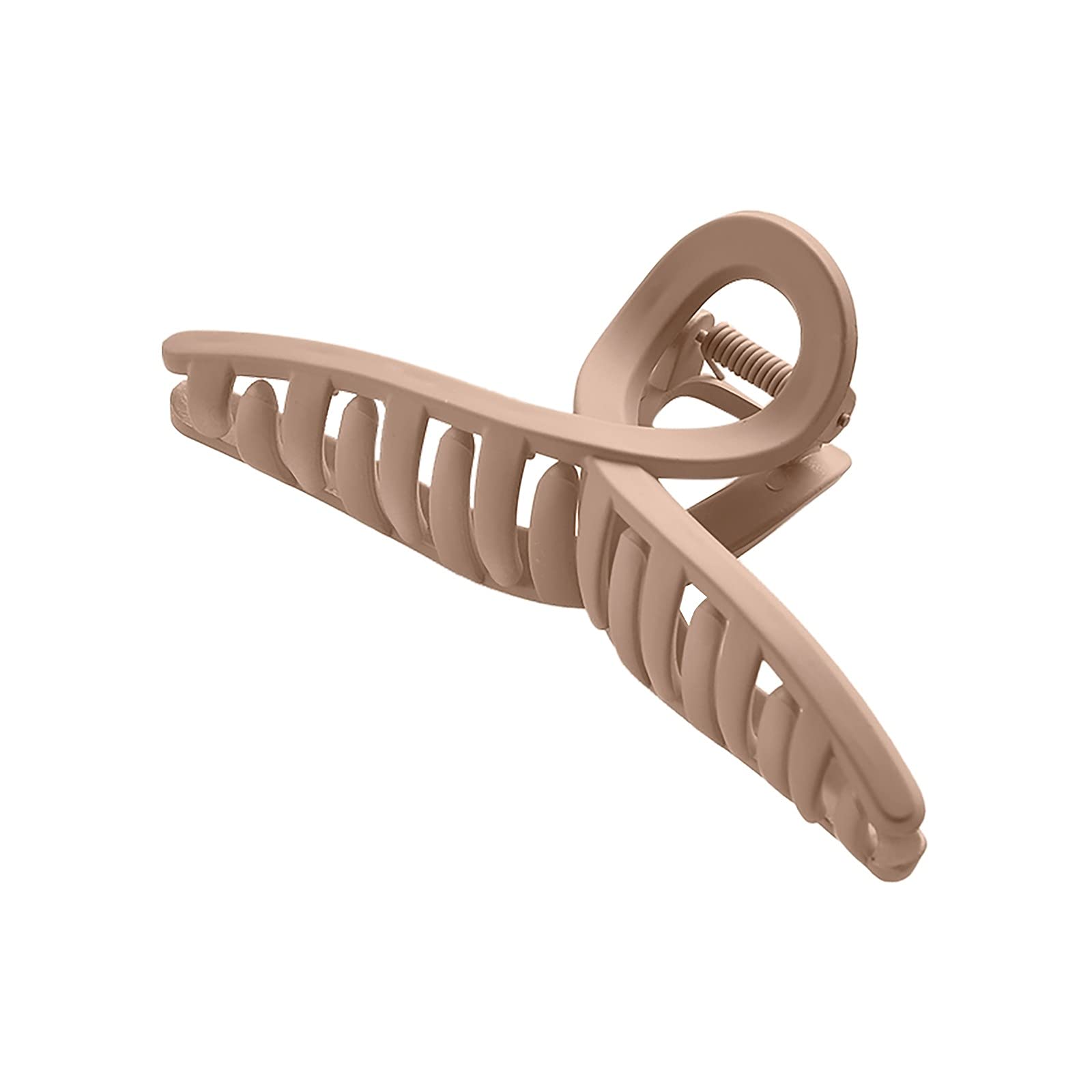 Large Matte Acrylic Jaw Clips for Women - Non-Slip Hair Clips for Thick, Long & Curly Hair - Perfect for Updos, Ponytails & Everyday Styling