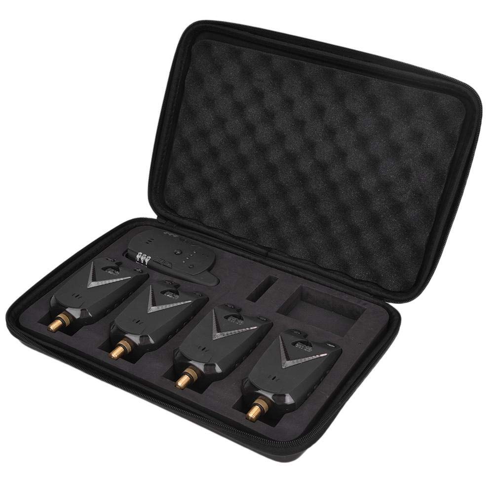 Vbestlife Light Fishing Alarm Bite Alert Indicator Set - Strike Sensor for Night Fishing, Ice Fishing & Freshwater Angling