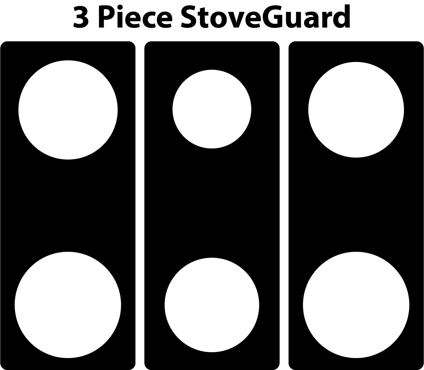 StoveGuard USA-Made Custom Gas Stove Cover - Precision Cut for KitchenAid KDRS467VSS04 Range | Durable Stove Top Protector for Cooking Safety & Counter Space Saving | Perfect for Kitchens, RVs & Small Apartments