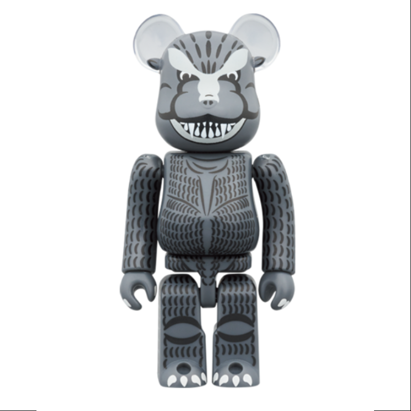 Be@rbrick Godzilla (1954) 400% & 100% Limited Edition Collectible Figure - Perfect for Anime Fans, Model Collectors, and Home Decor 2024