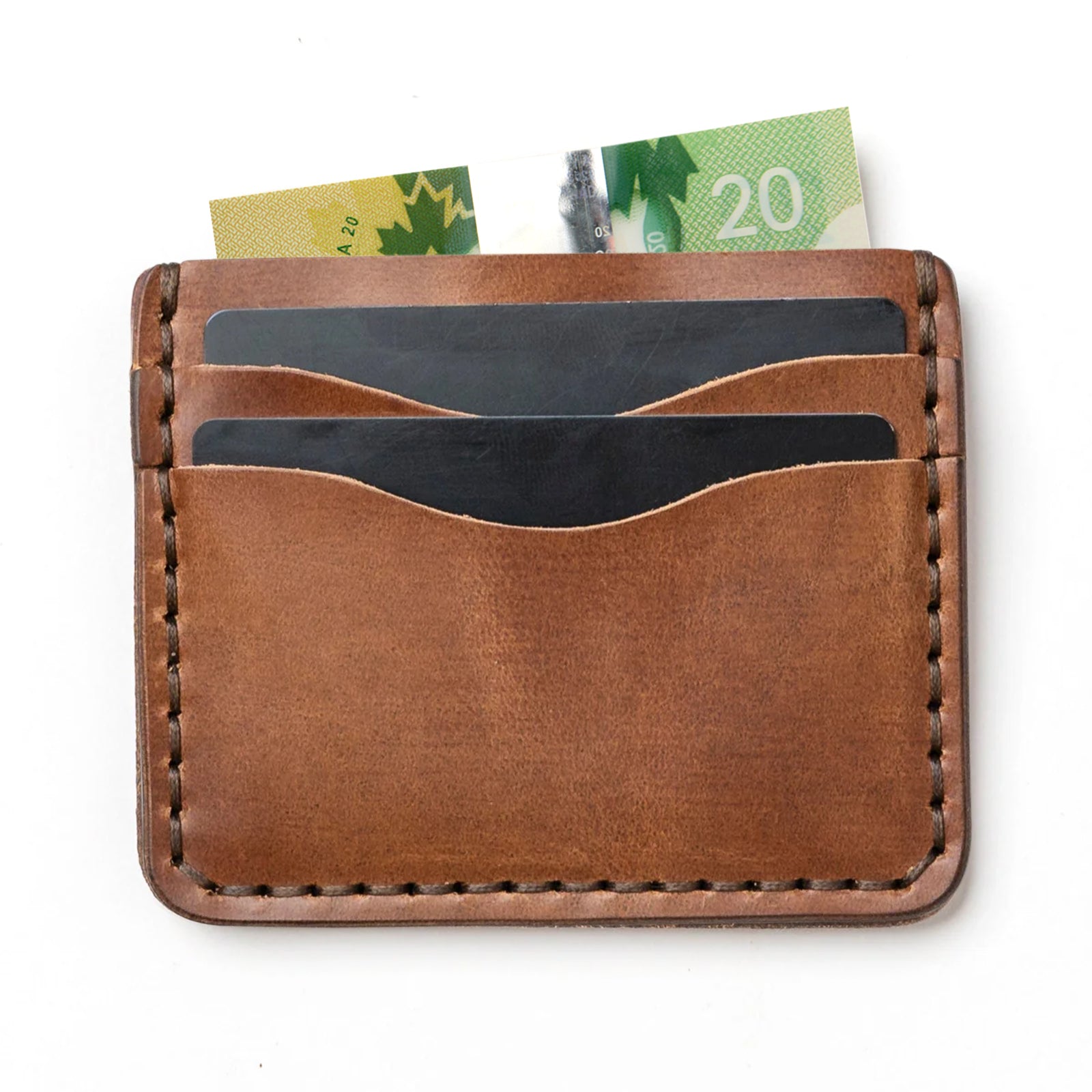 Genuine Leather RFID Blocking ID Wallet for Men & Women - Slim Bifold Card Holder for Travel, Business & Everyday Use