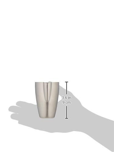 MEPRA Uno Ice 1-Cup Stainless Steel Milk Jug - Silver Medium (230570S) - Perfect for Coffee Shops, Home Baristas & Restaurant Use