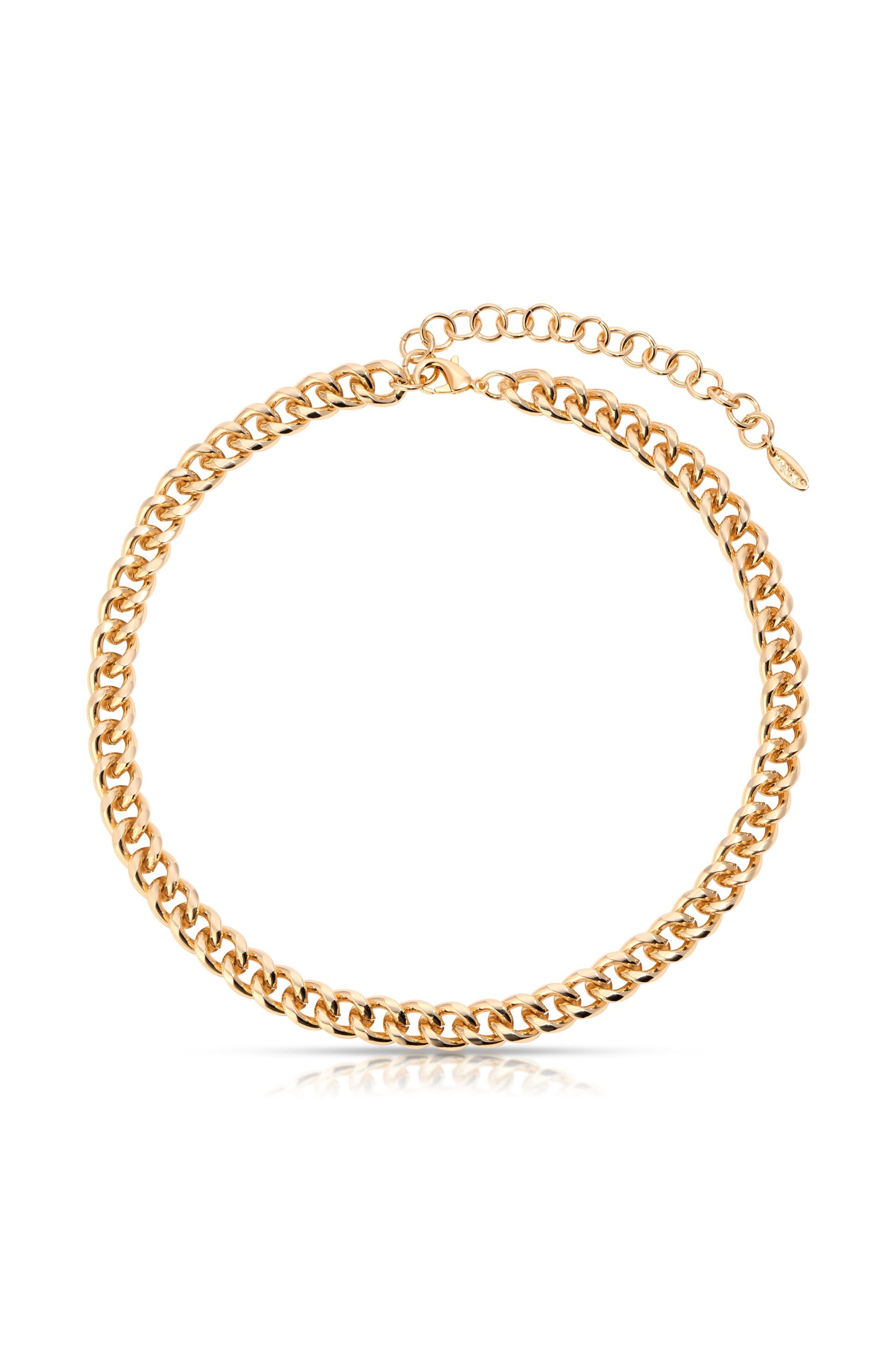 Always Linked Thick Chain Necklace for Women - Chunky Gold Silver Stainless Steel Layered Necklace Jewelry - Perfect for Casual Outfits, Date Night & Gift Giving