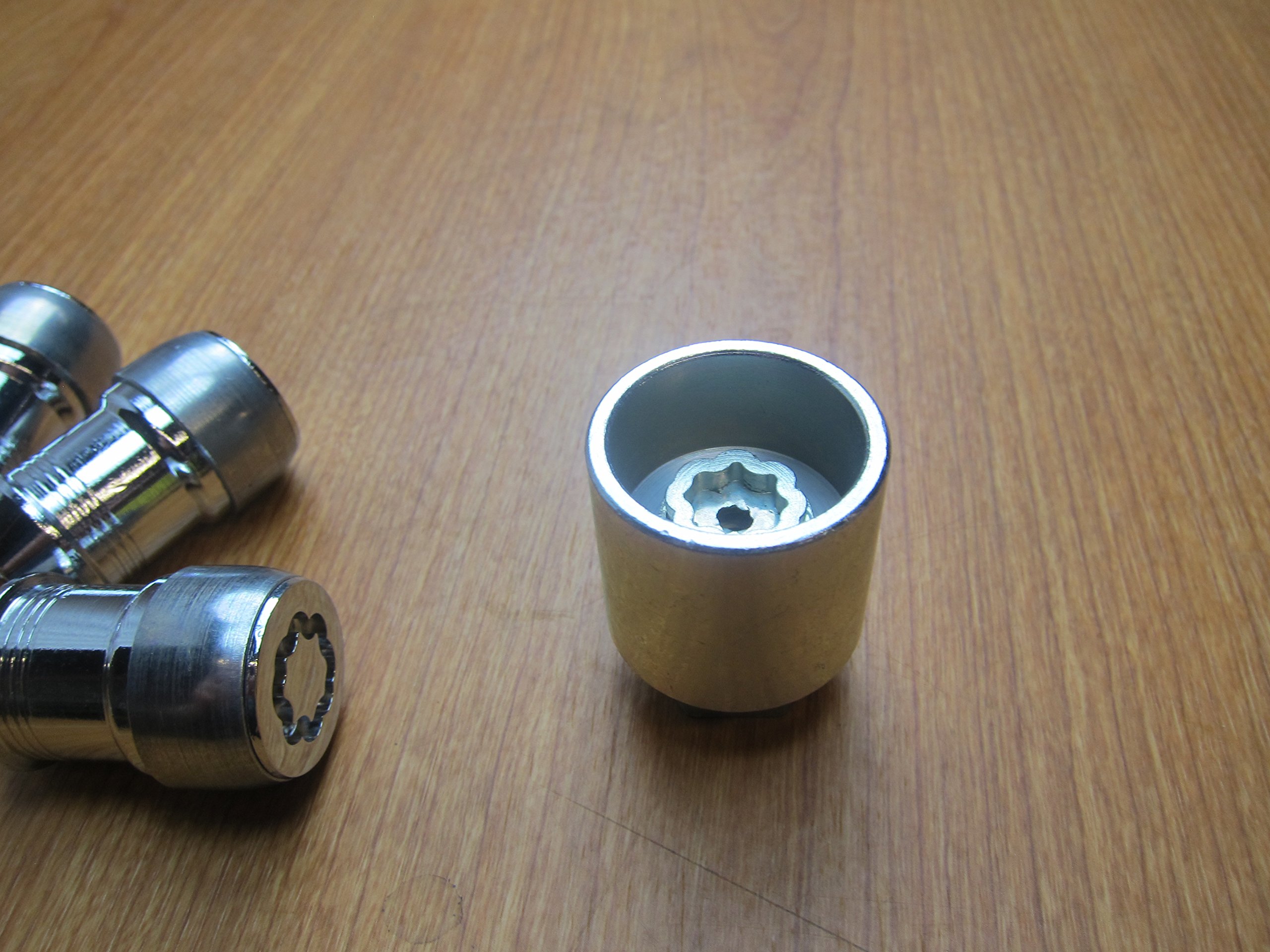 Jeep Wrangler JL Wheel Lock Kit - OEM Mopar Locking Lug Nuts for Enhanced Security - Perfect for Off-Roading & Theft Protection