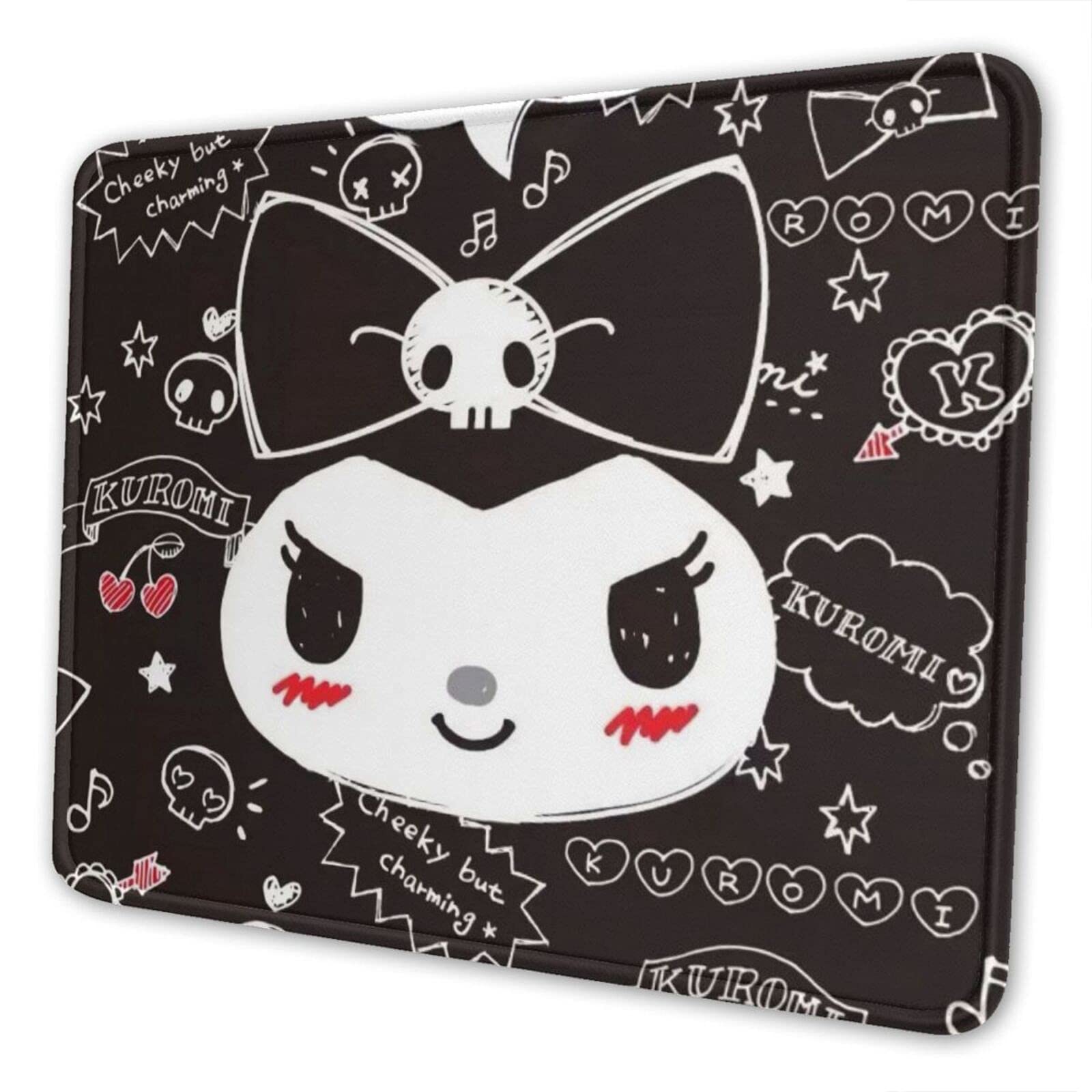 Anime Mouse Pad - Cute Kawaii Gaming Mouse Pad for Women & Girls, Non-Slip Rubber Base, 7.9 x 9.5 Inch, Perfect for Laptop & Computer Work, Gaming & Office Use