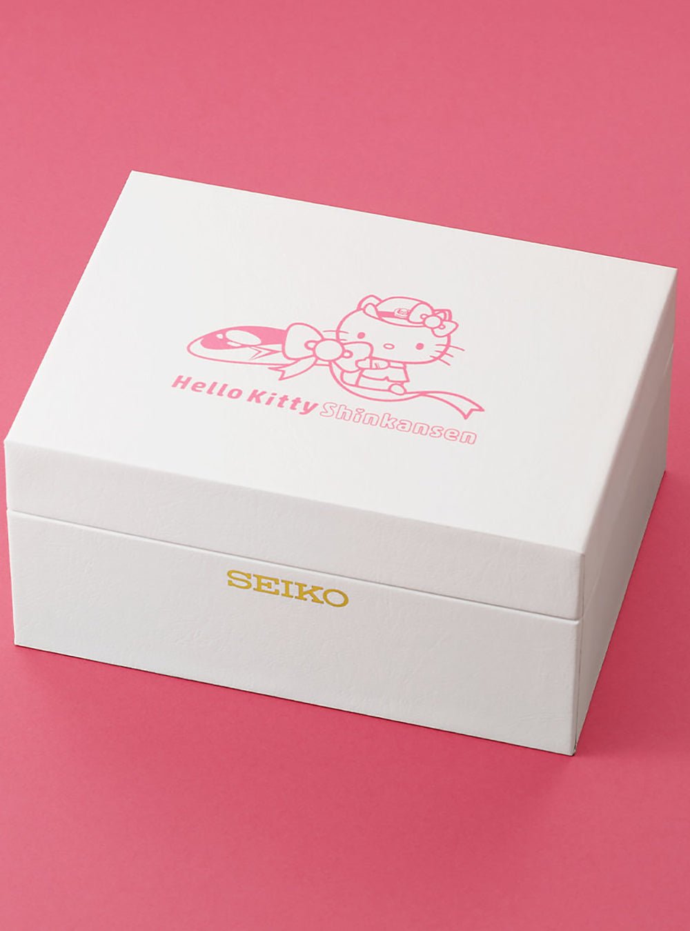 SEIKO HELLO KITTY Shinkansen Limited Edition Watch - Japanese-Made Collectible for Anime Fans & Travel Enthusiasts | Perfect Gift for Sanrio Lovers