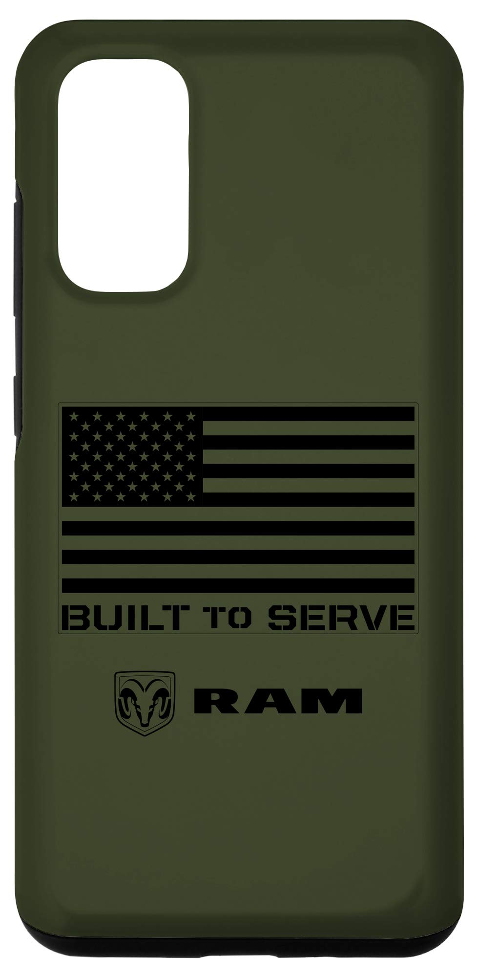 Galaxy S20 Ram Trucks Built To Serve Case - Durable Protective Cover for Everyday Use and Outdoor Adventures