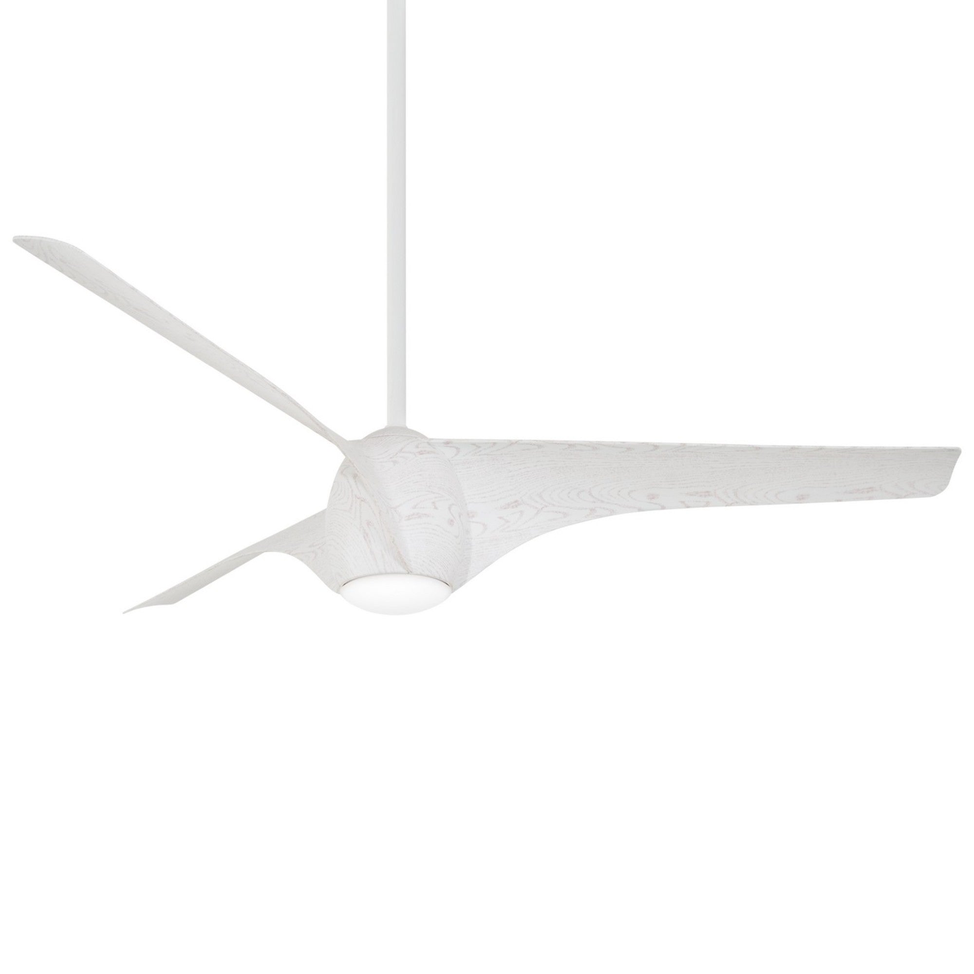 Airewave 65 LED Indoor Ceiling Fan with Remote Control - Energy Efficient Modern Flush Mount Light Fixture for Bedroom, Living Room & Office