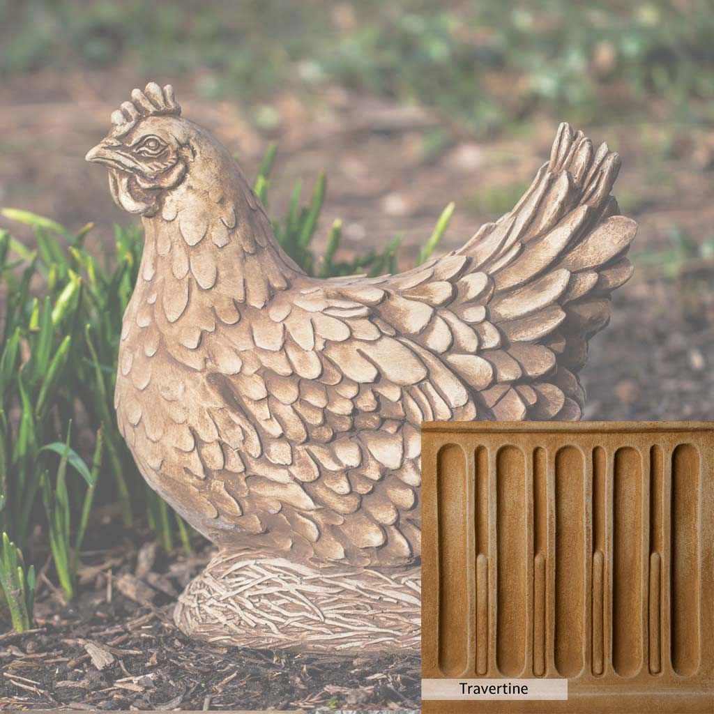 Campania International Henrietta Garden Statue - Classic Outdoor Decor for Patio, Lawn & Garden