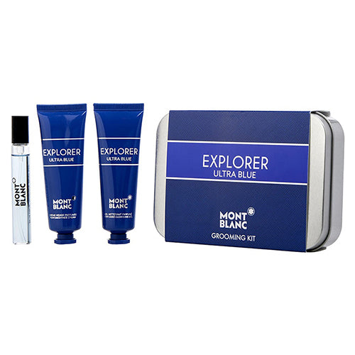 Mont Blanc Explorer 3 Piece Gift Set for Men - Eau de Toilette Spray, Travel Size & Deodorant Stick - Perfect for Birthday, Anniversary & Holiday Gifts