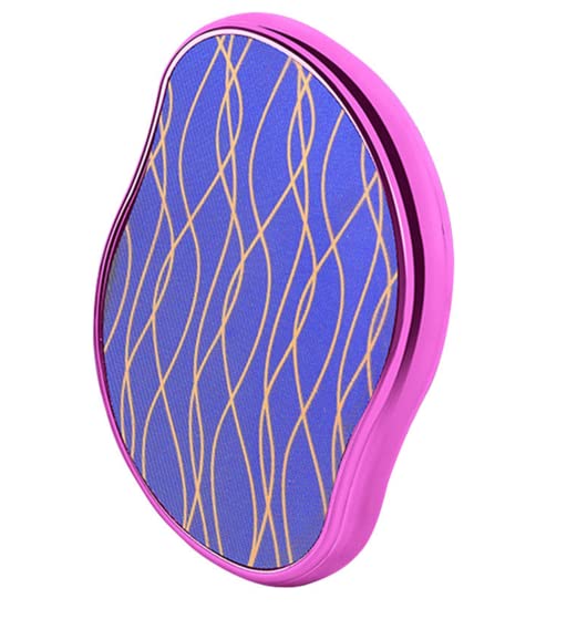 **Crystal Hair Eraser – Painless Exfoliating Hair Removal Tool for Arms, Legs & Back | Portable, Reusable & Washable | Smooth Skin at Home or Travel**
