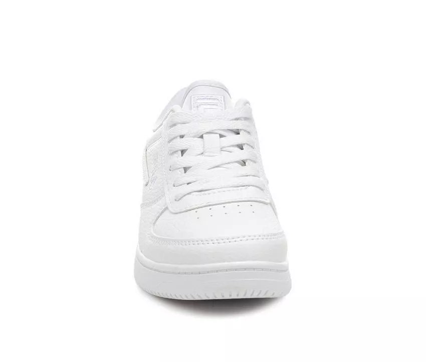 FILA Kids' Low-Top Black Sneakers - Comfortable & Stylish for School, Play & Everyday Wear