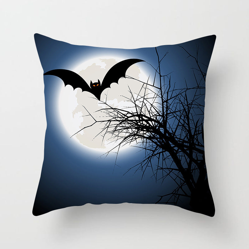Spooky Halloween Pillowcase - Soft & Comfortable Decorative Pillow Cover for Halloween Decorations - Perfect for Home, Party, and Seasonal Decor