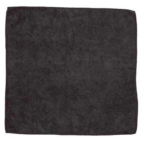 KR Strikeforce Economy Microfiber Towel - Super Absorbent, Quick-Drying, Lint-Free - Perfect for Gym, Car Detailing, Sports & Household Cleaning (Black)
