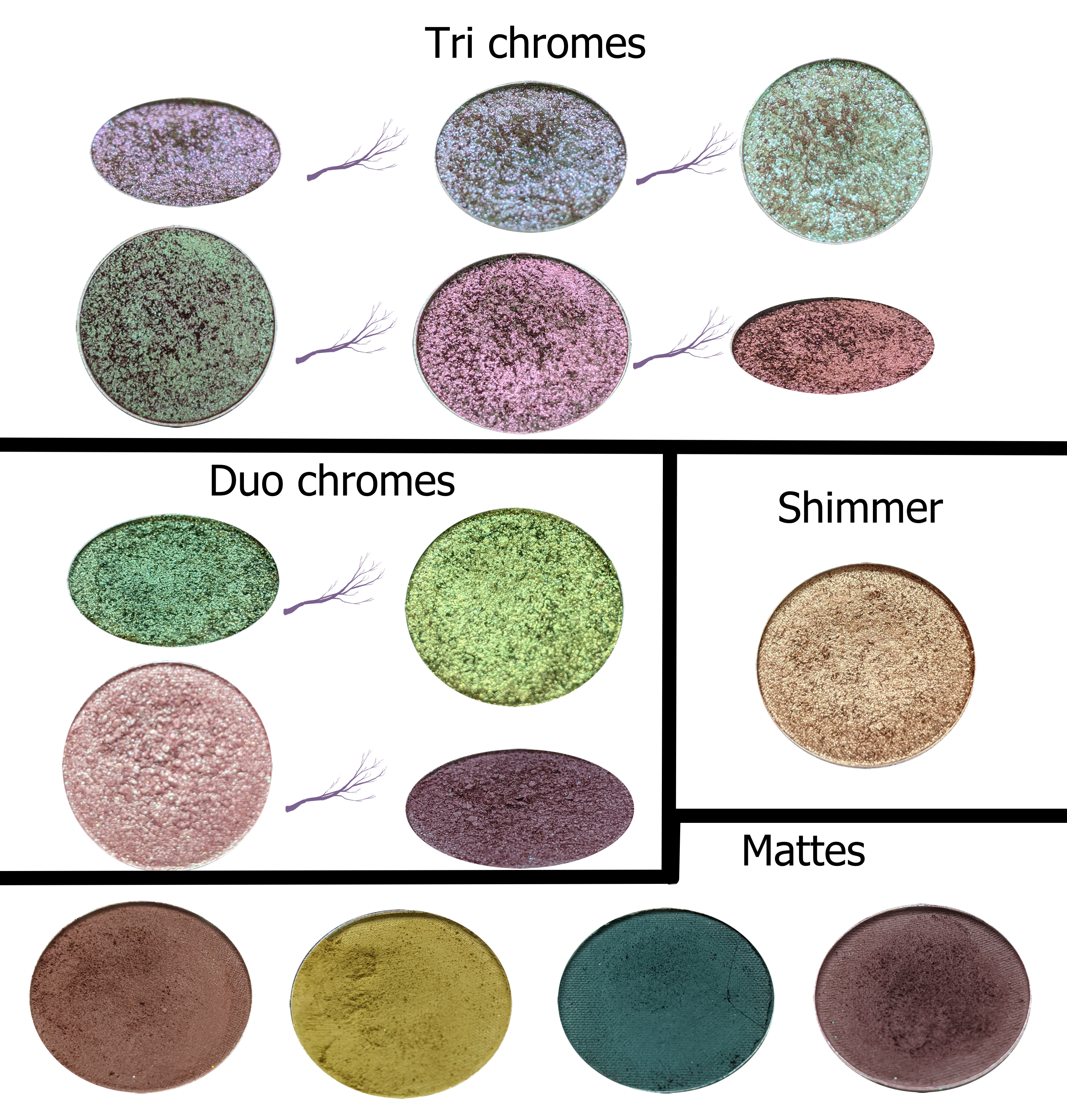 Druid Eyeshadow Palette - 12 Highly Pigmented Matte & Shimmer Shades | Vegan & Cruelty-Free Makeup for Professional & Everyday Looks | Perfect for Parties, Weddings & Special Occasions